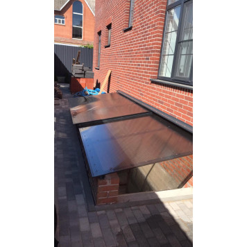 Трак 32/50 - алюминиевый профиль для раздвижных конструкций, анодированный -11