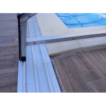 Трак 32/50 - алюминиевый профиль для раздвижных конструкций, анодированный -4