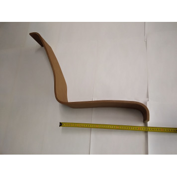 Ламель сиденья (1000) из термоформованного гнутого ДПК -3