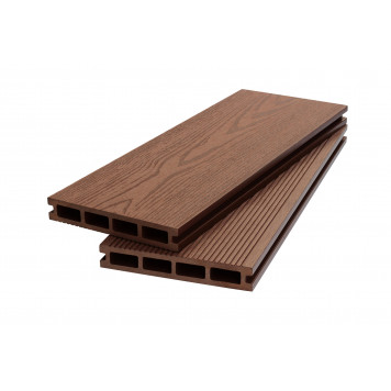 Террасная доска NEXTWOOD Optimal. Двухсторонняя: вельвет  / текстура под дерево-2