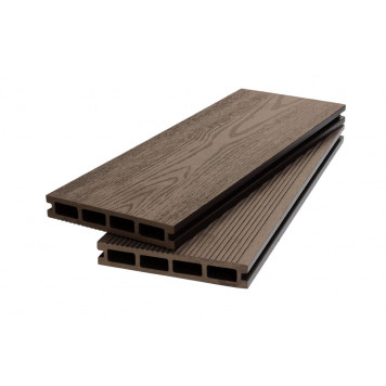 Террасная доска NEXTWOOD Optimal. Двухсторонняя: вельвет  / текстура под дерево-4