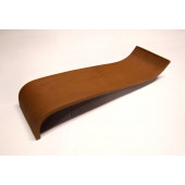 Ламель сиденья (500) из термоформованного гнутого ДПК 